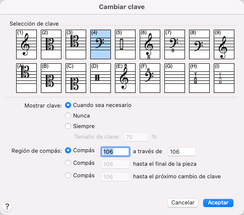 Ilustración 2 | Cuadro de diálogo Cambiar clave